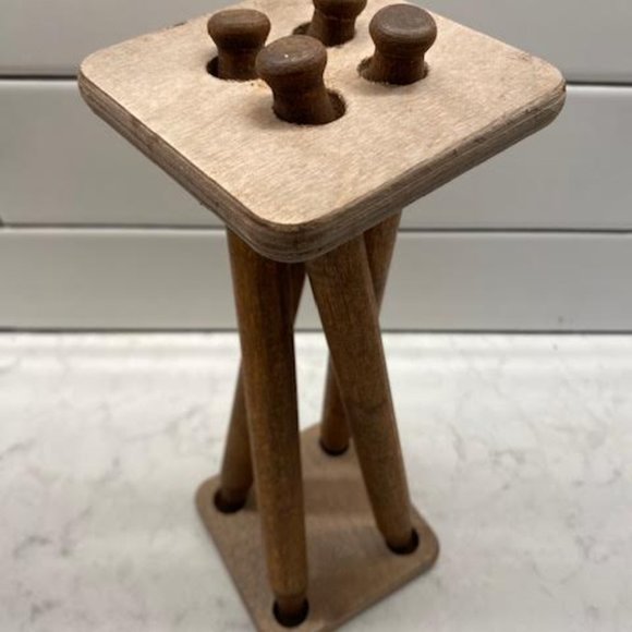 Vintage Original Wise Cracker Wooden Twisting Nut Cracker - Picture 2 of 3